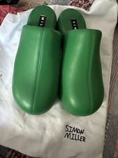 Simon Miller Bubble Clog Grass Green SZ 39 NE...