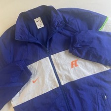 Nike FC Windbreaker Jacket Men S Soccer Retro 90s Logo Football Full Zip