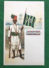 Cartolina Militare Libia Africa XII Battaglione  Coloniale Ascari Cirenaica