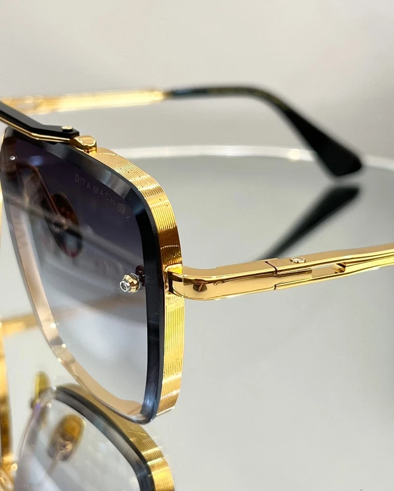 Gafas de sol DITA Mach Six - Marco cuadrado de lujo (62-12-130) Foto 3 de 4