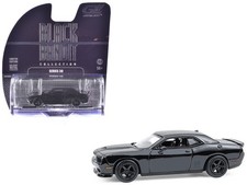 Greenlight 28170A 1/64 2016 Dodge Challenger R/T Hemi Black "Black