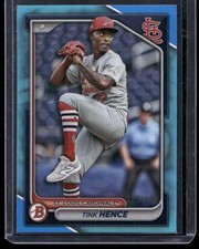 2024 Bowman Baseball Draft Tink Hence Sky Blue /499 #BD-43 St. Louis Cardinals