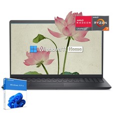 Dell Inspiron Laptop 15.6"FHD Touch AMD Ryzen 7 7730U UpTo 64GB 2TB SSD Win11Pro