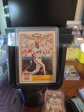 1987 Topps - Rack Pack Glossy All-Stars Darryl Strawberry #8