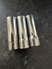 Snap On Tools 3/8 Drive Deep Sockets 10,12,13mm