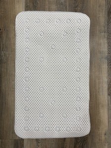 Anti-Slip Waffle Bath Mat 27.5x16 Cushioned Tub Shower Mat