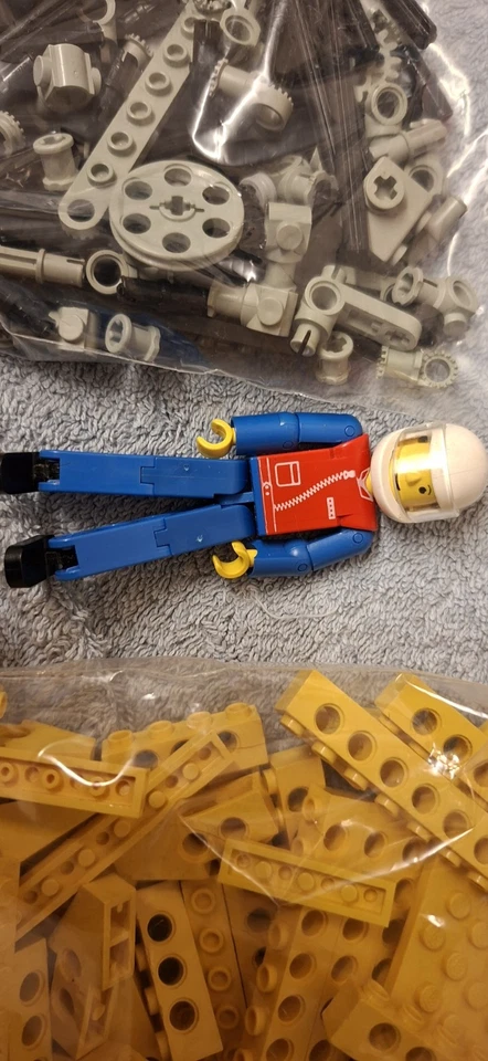 Lego Technic 8855  Plane No Instructions Complete Minifigure, photo 3 of 5