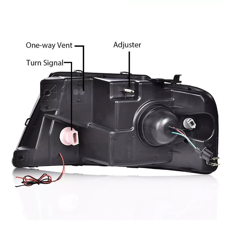 Conjunto de faros LED SINDAR lado conductor/pasajero para Ford F150 2004-2008 Foto 3 de 4