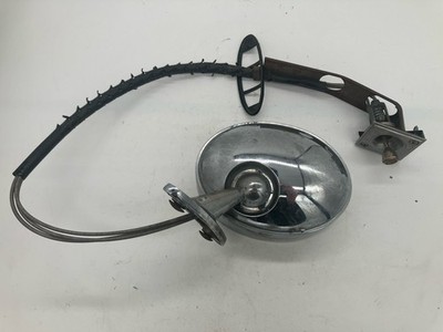 68-72 Oldsmobile Delta 88 98 Cutlass Toronado LH Remote Chrome Outside Mirror