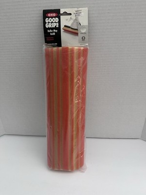 New OXO Good Grips Roller Mop Type D Refill Replacement Head Orange