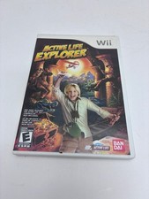 Active Life Explorer Wii Video Game Multiplayer Bandai