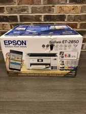 AS IS Epson EcoTank ET-2850 Wireless Color All-in-One Printer Bad Touch pad