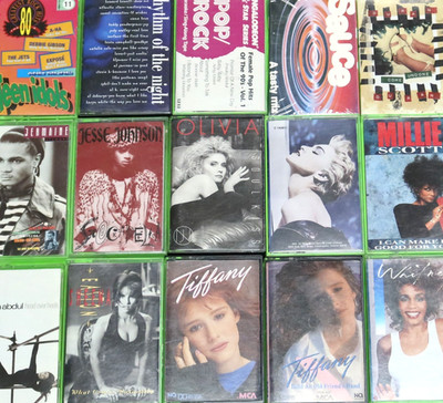 80s 90s Pop & Dance Party Hits Cassette Collection Bundle (Buy 2 Get 1 Free)