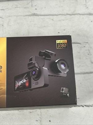 Vehicle BlackBOX DVR Dual Lens Full UHD 4K Rear View Camera Kit | eBay