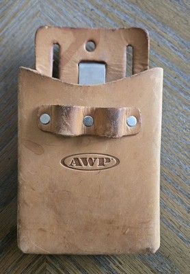 Vintage AWP American Work Products Leather Tool Pouch