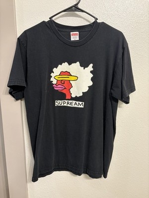 SUPREME Ramm Head Mark Gonz Supream Tee Cartoon SS17 Black