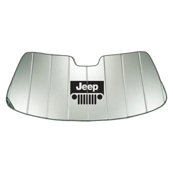 For Jeep Wrangler JK 18 Heat Shield with Jeep Grill Logo Mopar Official Licensed thumbnail 2