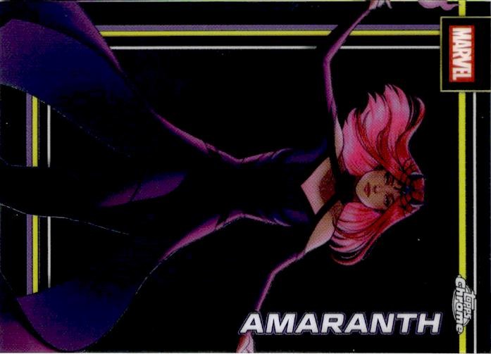 Marvel : Tops Chromes Amaranth #004 2026 Topps Chrome