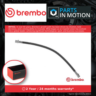 Brake Hose fits LAND ROVER DISCOVERY Mk1 2.0 Front Left or Right 89 to 98 Brembo