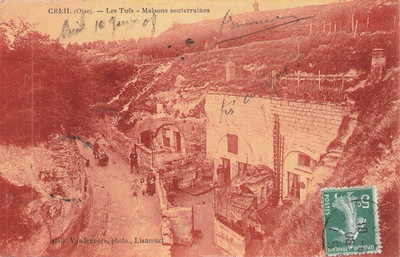 60 - CREIL: Les Tufs - Maisons Souterraines - 96904