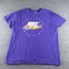 LSU Tigers Shirt Mens Large Purple NCAA Footb...