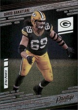 2021 Panini Prestige #102 David Bakhtiari Xtra Points Dots