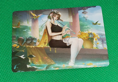 Mystical Oriental Beauty Goddess Waifu Anime ACG card