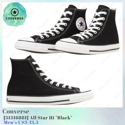 Converse All Star Hi Black 31316881 Men's US3-13.5 NEW