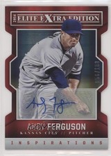 2014 Elite Extra Edition Inspirations Die-Cut Signatures Andy Ferguson Auto 1o3
