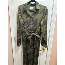 AK Collection Tunic/Wrap Size XL Olive Green
