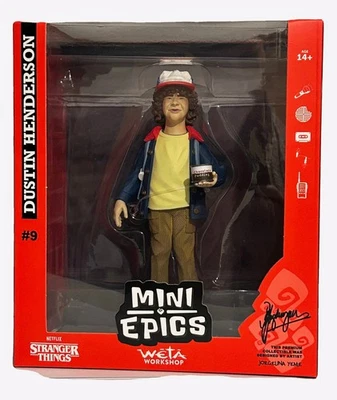 Stranger Things Mini Epics #9 Dustin Henderson Figur 15 cm Groß Weta Workshop