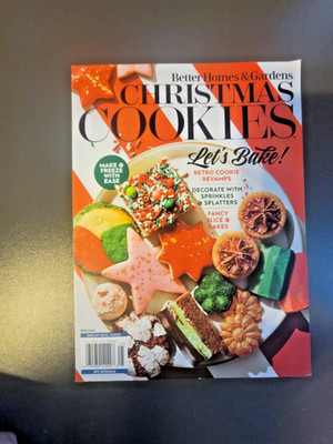 Christmas Cookies by Better Homes & Gardens- Let's Bake!-Make & Freeze With Ease