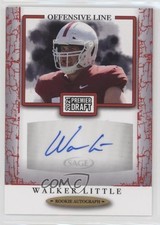 2021 Sage Premier Draft Auto Red Walker Little #A88 Auto qp4