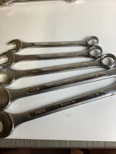 Bench top Drop Forged Wrenches Lot Of 5Different Sizes