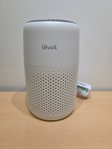 LEVOIT Air Purifier for Bedroom Home, Quiet HEPA Core Mini, White and Gray 