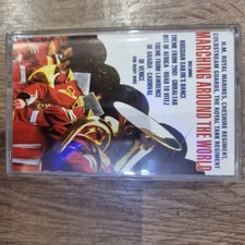 Marching Around The World - Various Artists and the H.M. Royal marines CASSETTE