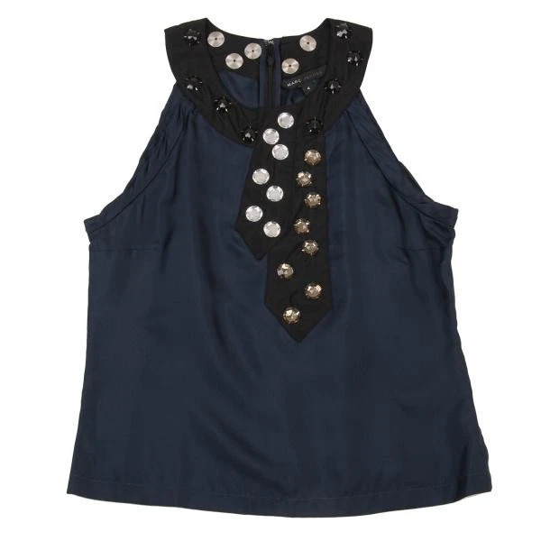 Top sin mangas con diseño de corbata decorativa talla 4 (K-151043) MARC JACOBS Foto 2 de 4