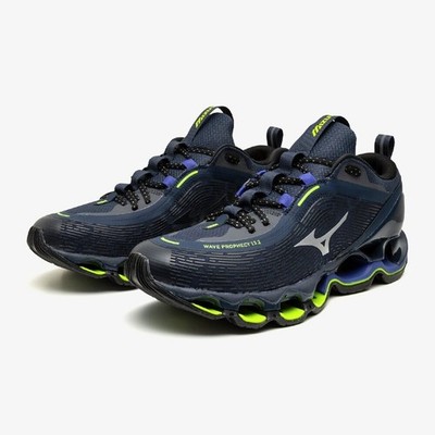 MIZUNO WAVE PROPHECY 13.2 D1GA2605 04 Navy Silver Dark Gray Width 2E