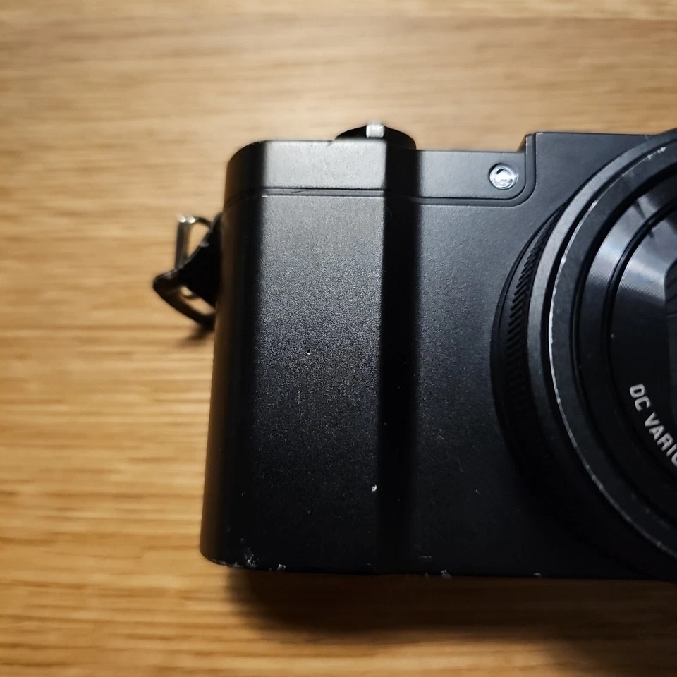 Digitalkamera Panasonic Lumix DMC-TZ101 Schwarz Kamera Abbruch Am Blech LESEN - Bild 2 von 4