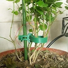 10x Garden Plant Ties Sturdy Nonslip Tree Stake Bands for Yard Rose Backyard