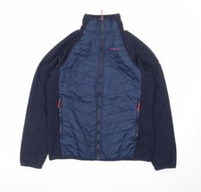 Craghoppers Men's Blue Full Zip Fleece Soft Shell Jacket Size M