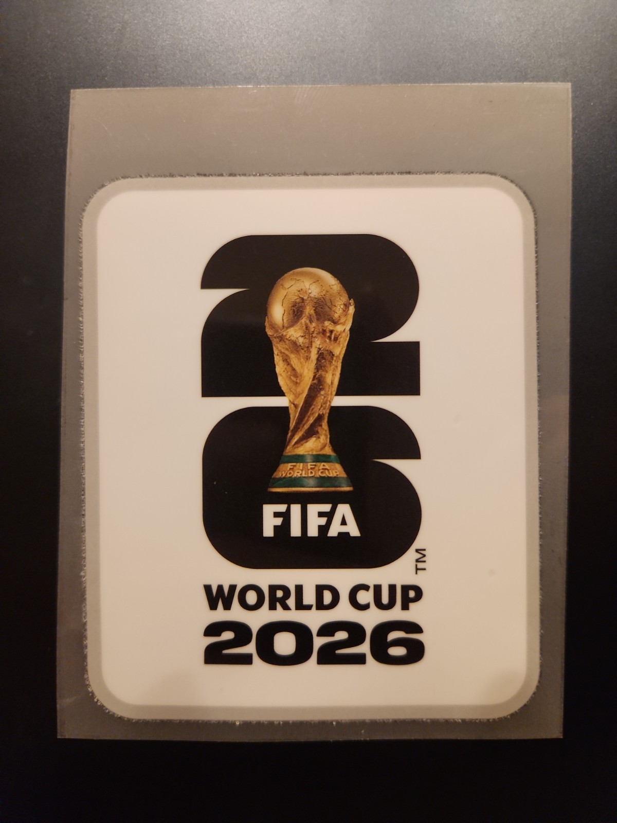 Fifa World Cup 2026 Jersey Kit Patch Mexico Usa Canada Soccer Brand New Silver