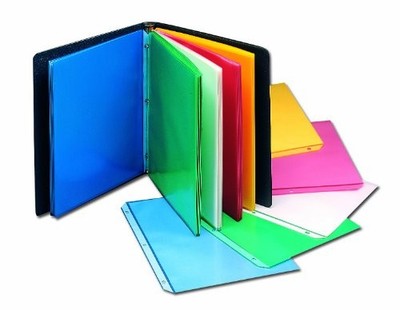 C-Line Products 62010 Colored Polypropylene Sheet Protectors 50/bx