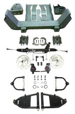 Ford Mercury Mustang Ii Front Suspension Ifs Hub Power 2 Drop Kit Air Bag 64 70