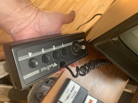 Vectrex GCE Console 1982 Verynice  w/4 Games Scramble StarTrek Armor