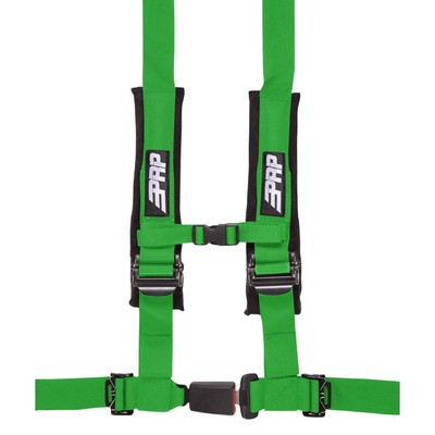 PRP Seats SBAuto2GN 2'' 4-Point Auto Latch Green Harness