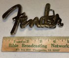 Fender Belt Buckle 5” Silver Lettered Buckle  — photo 5