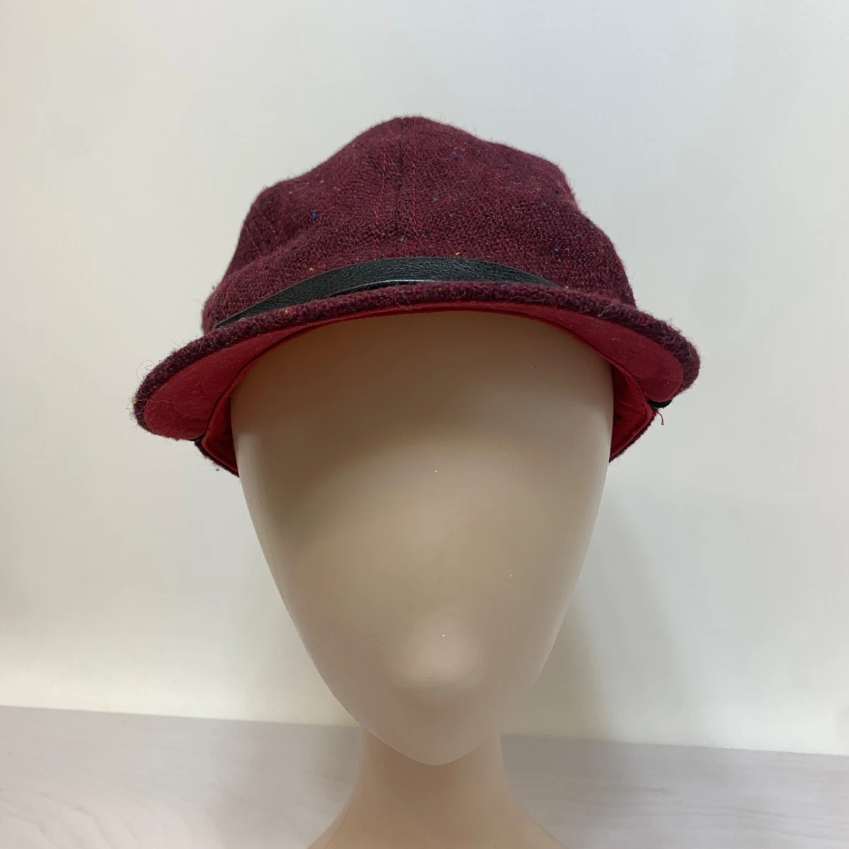 EUC Goorin Bros. burgundy wool cloche with black ribbon band sz S Goorin Bros Cloche Hats for Women for sale | eBay main image 2