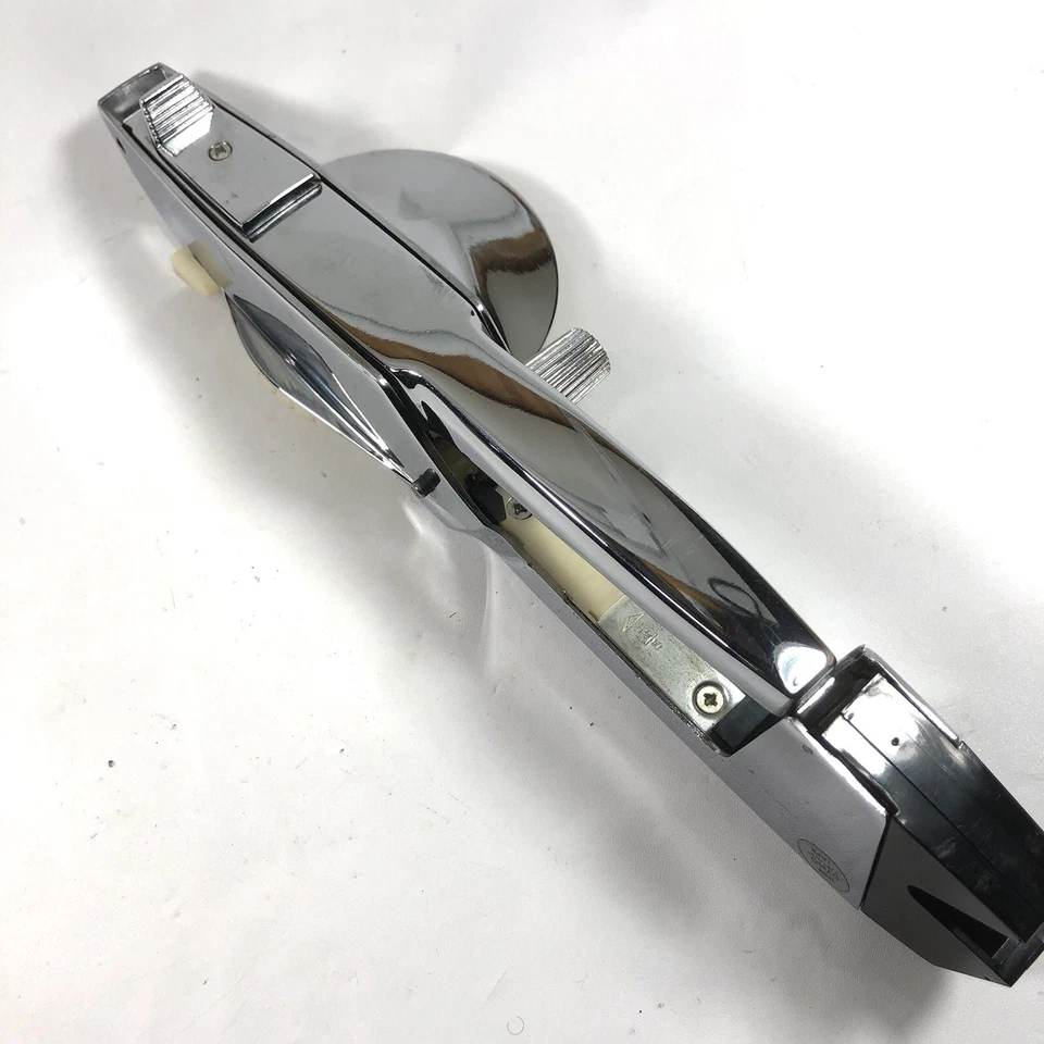 Máquina de etiquetas Midgie Matic de metal cromado DYMO con rueda oficina vintage usada en excelente estado Foto 4 de 4