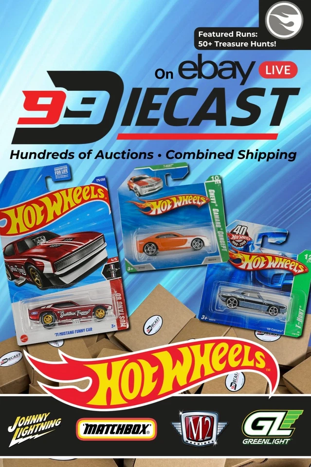 👑 Featured: Treasure Hunts! Hot Wheels, M2, Auto World & More! 09/08